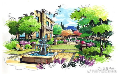 精選65張園林景觀手繪作品 考研園林景觀設(shè)計(jì)收藏圖集